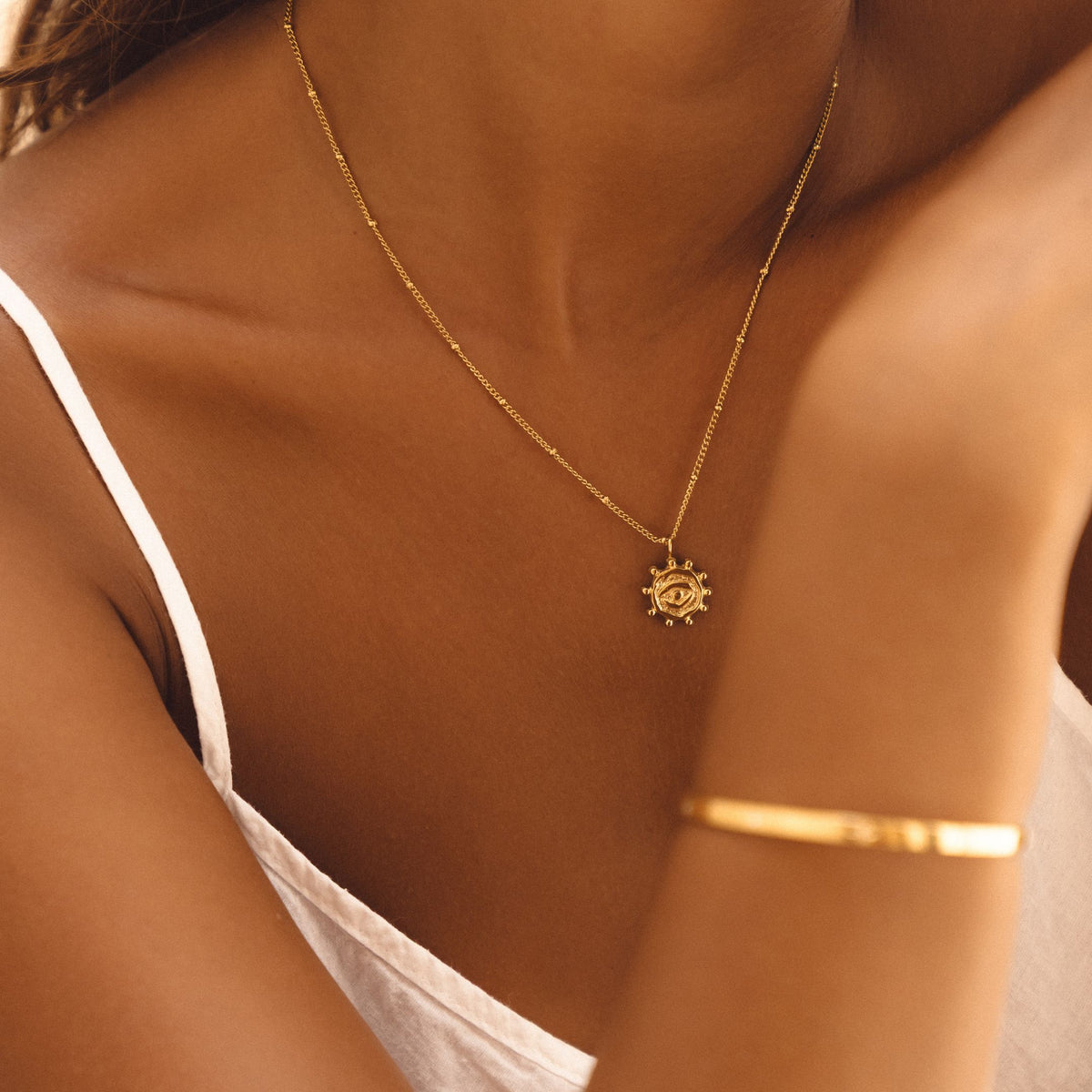 Greek Coin Necklace