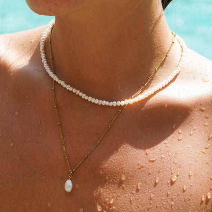 Mini Freshwater pearl Choker