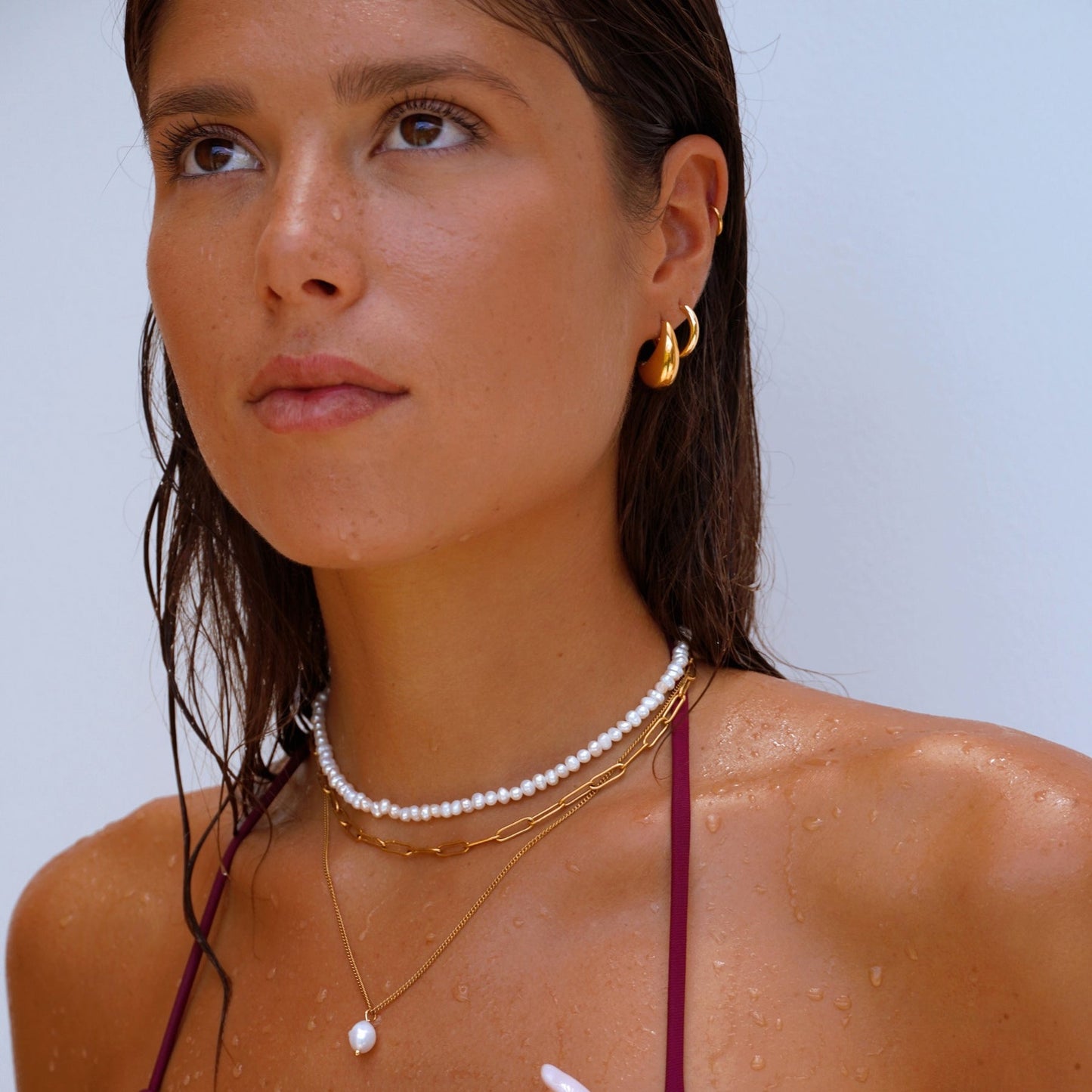 Mini Freshwater pearl Choker